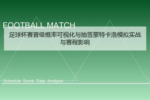 足球杯赛晋级概率可视化与抽签蒙特卡洛模拟实战与赛程影响